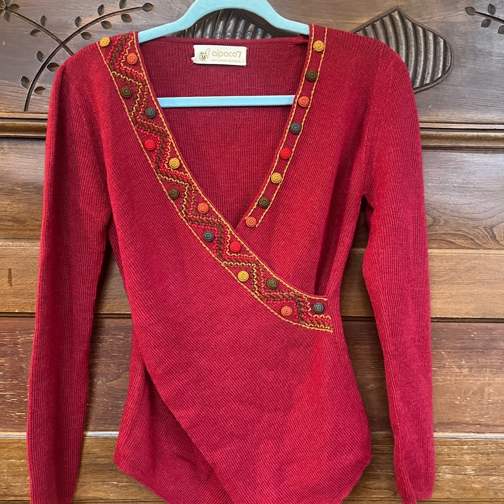 100% Baby Alpaca Women's Sweater